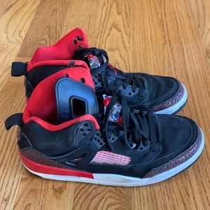 Jordan Spiz’ike Spike Lee Brooklyn Red And Black sz 8